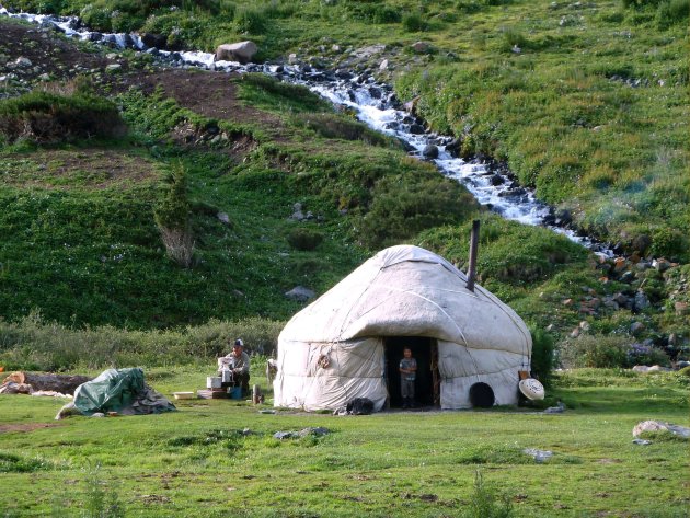 een yurt