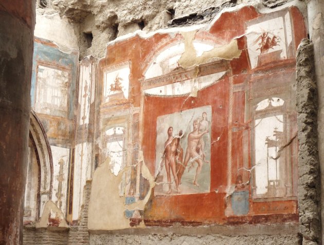 Antieke fresco