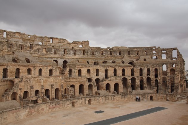 Het colosseum in El-Jem 