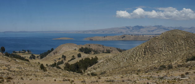 Blik op Titicaca