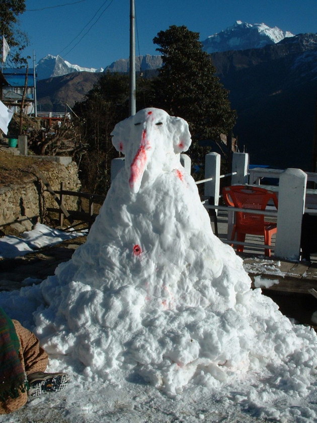 Ganesh sneeuwpop