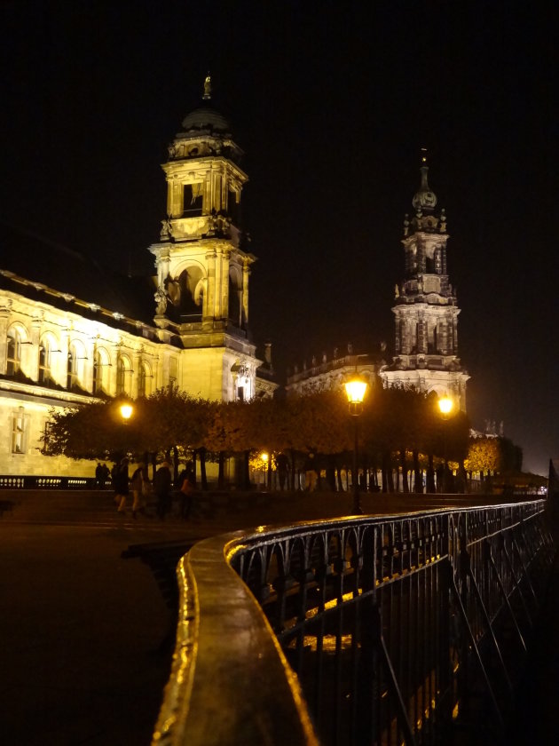 Dresden bij nacht