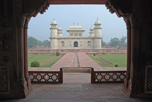 Baby Taj of Itmad-ud-Daula's Tomb de kleinere Taj Mahal 