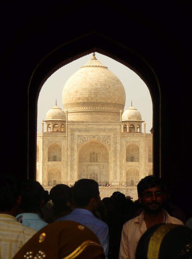 Ingang naar Taj Mahal