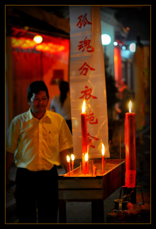 Candle Light @ Feast for the Hungry Ghost - Melaka