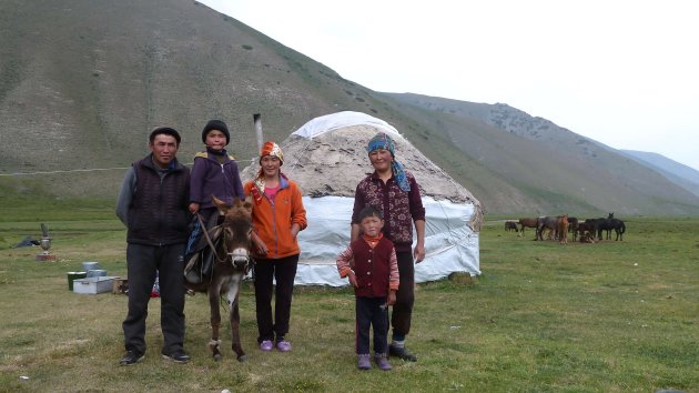 Kazachse familie