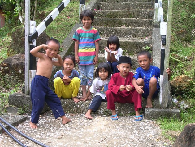 Borneo kinderen