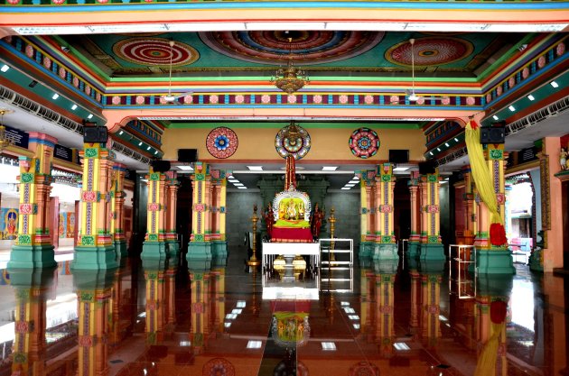 Interieur Sri Maha Mariamman tempel