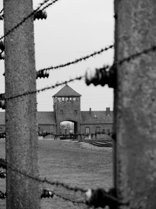 Het beeld van Auschwitz dat iedereen zal herkennen