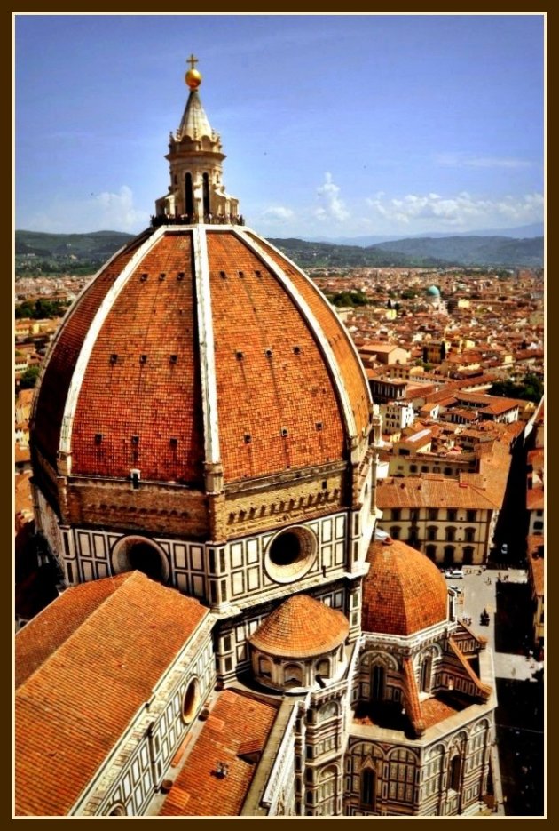 De rode daken van Firenze