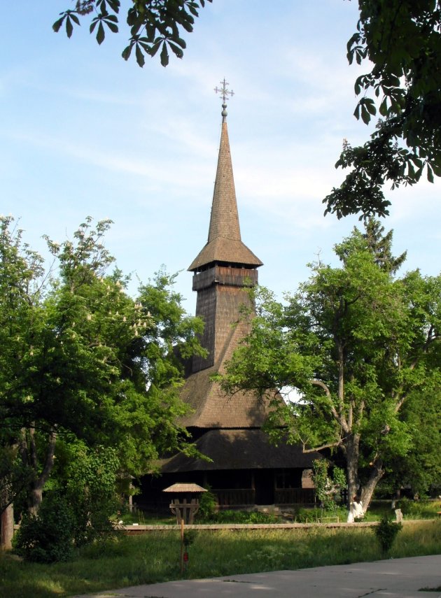 houten kerkje