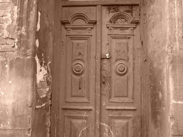 Typische deur in de Joodse wijk