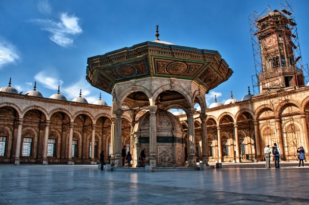 Binnenplaats moskee