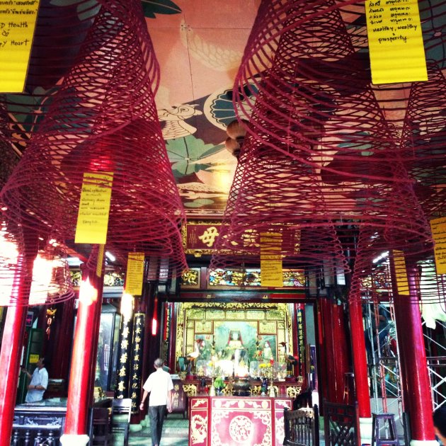 Doe een wens in een mooie Chinese tempel