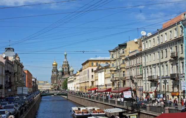 Gracht in St. Petersburg