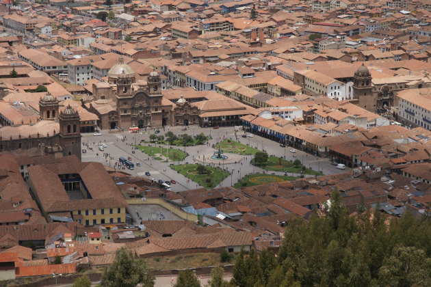 Plaza de Armas van boven
