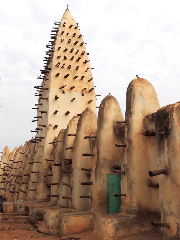 De oude moskee van Bobo Dioulasso
