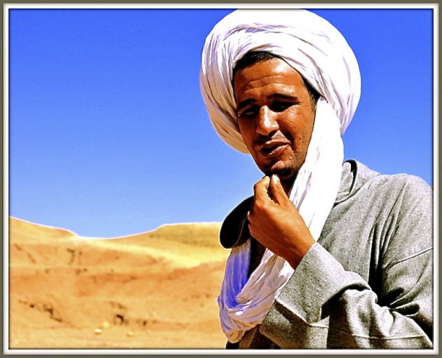 portret uit de woestijn