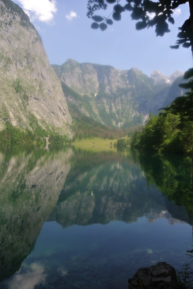 Spiegelen in de Obersee