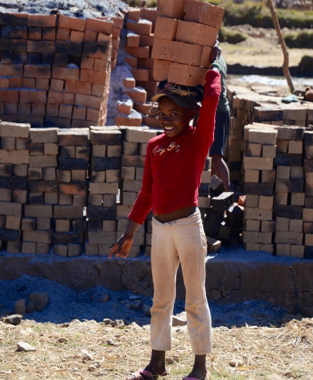 steenindustrie met kinderarbeid