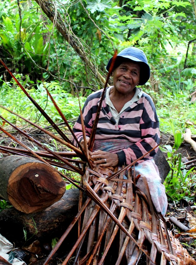 Bewoonster van Taveuni, 'The garden island of Fiji'