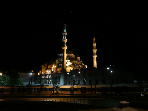Verlichte moskee