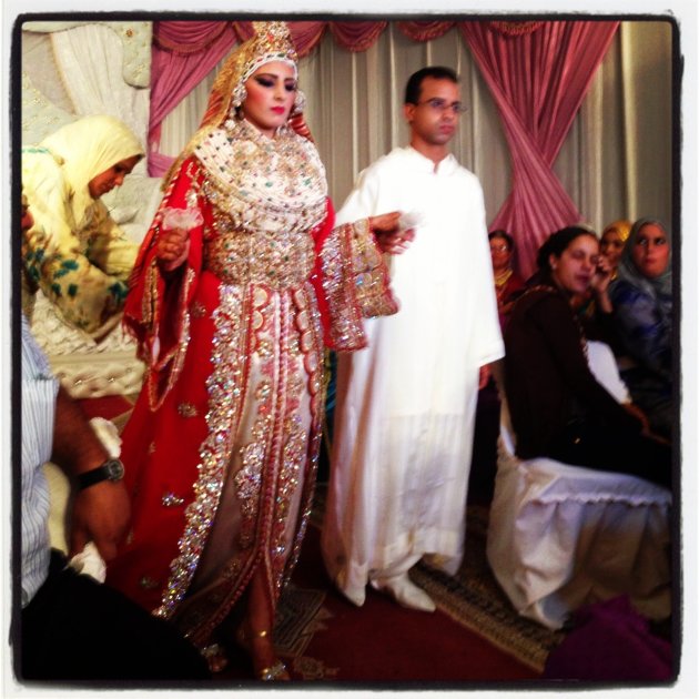 Traditionele Marokkaanse Bruid