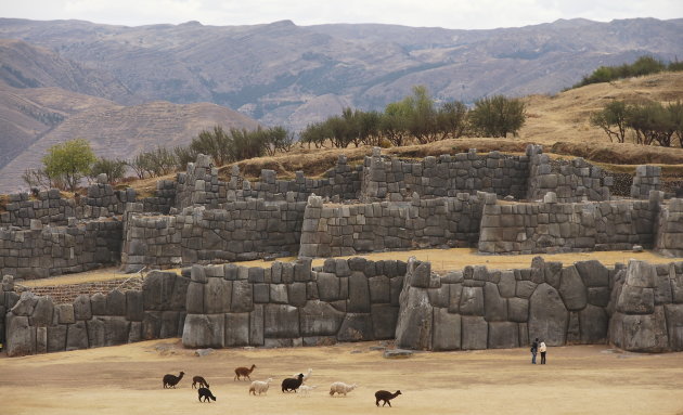 Scitterende Inca bouwkunst