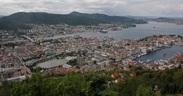 Uitzicht op Bergen