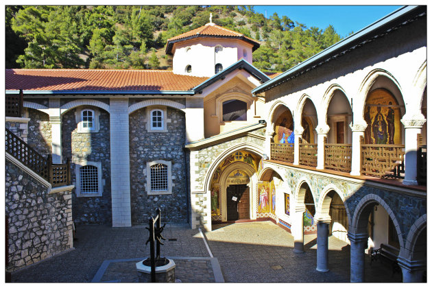 Kykkos-klooster binnenplaats