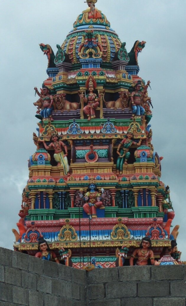 Een van de vele tempels