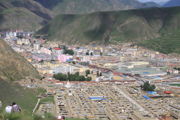 Xiahe van boven