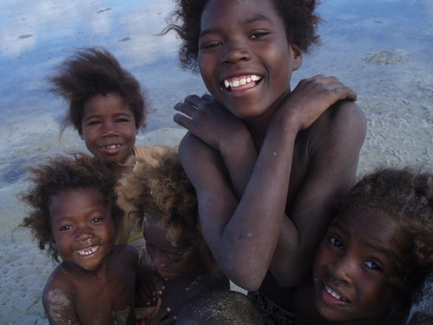 kinderen in Madagascar