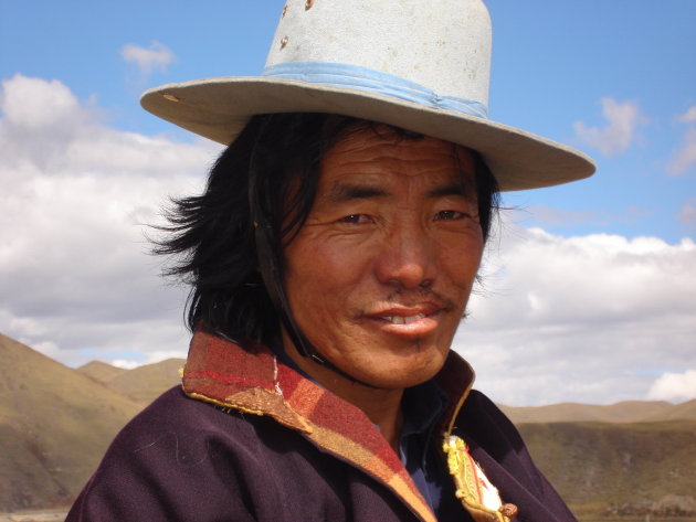 Tibetaanse cowboy.