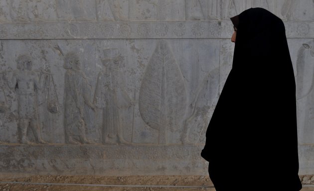 Persepolis en Iraanse bezoekster