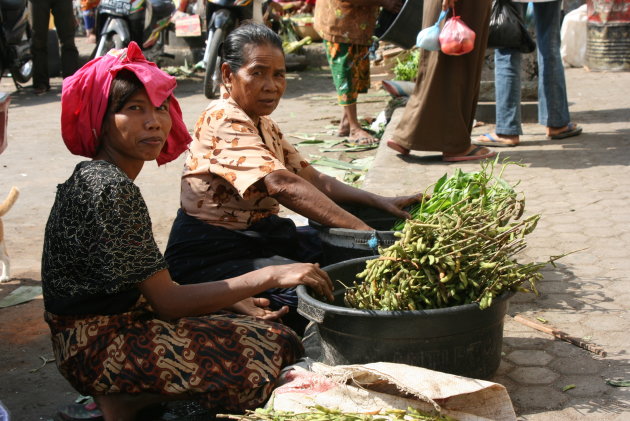 Op de markt in Lombok