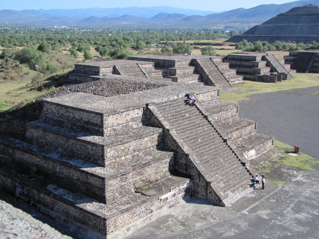 Stad van bovenaf -7- Teotihuacán.