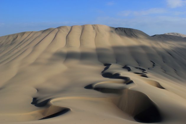Zandduinen woestijn bij Ica