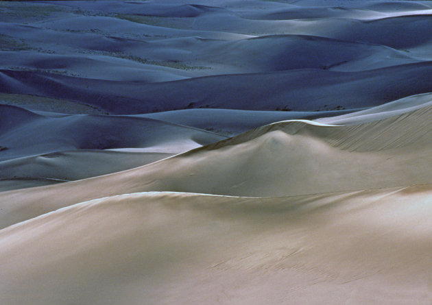 Licht en schaduw in de Great Sand Dunes
