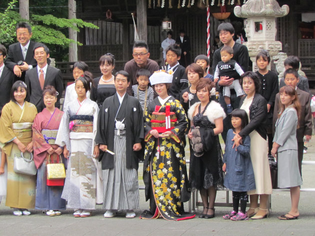 bruiloft in Japan