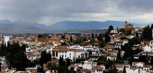 Wolken boven Granada