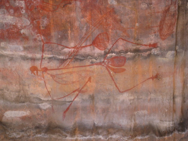 Aboriginal rotsschildering 3