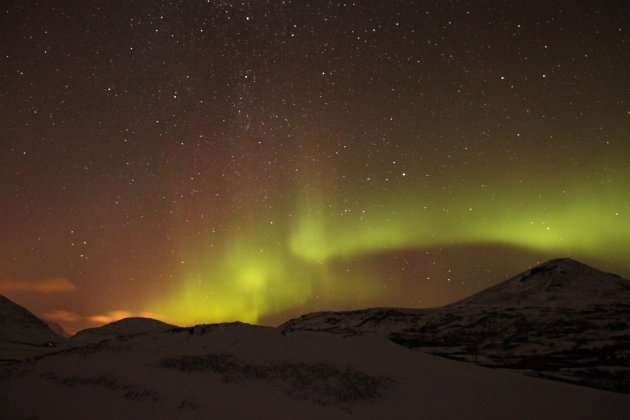 Noorderlicht 4 december 2013 Pingvellir IJsland