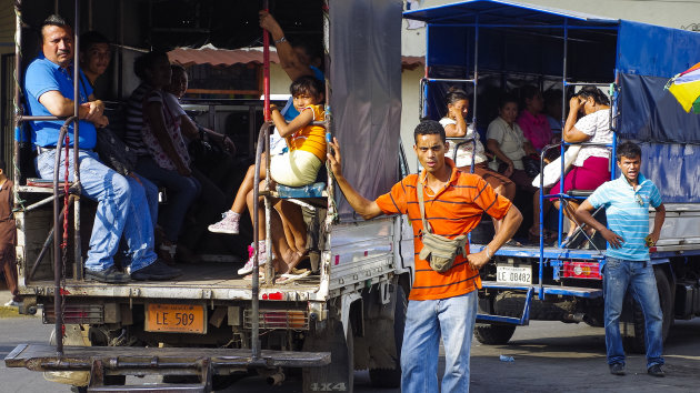 Lokaal vervoer in Leon, Nicaragua