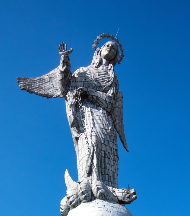 Standbeeld de Maagd van Quito 