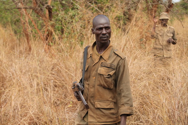 Ranger in Uganda