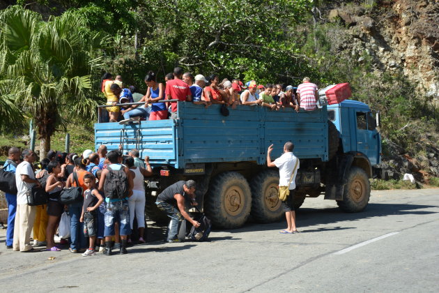 Busje komt zo in Baracoa, Cuba