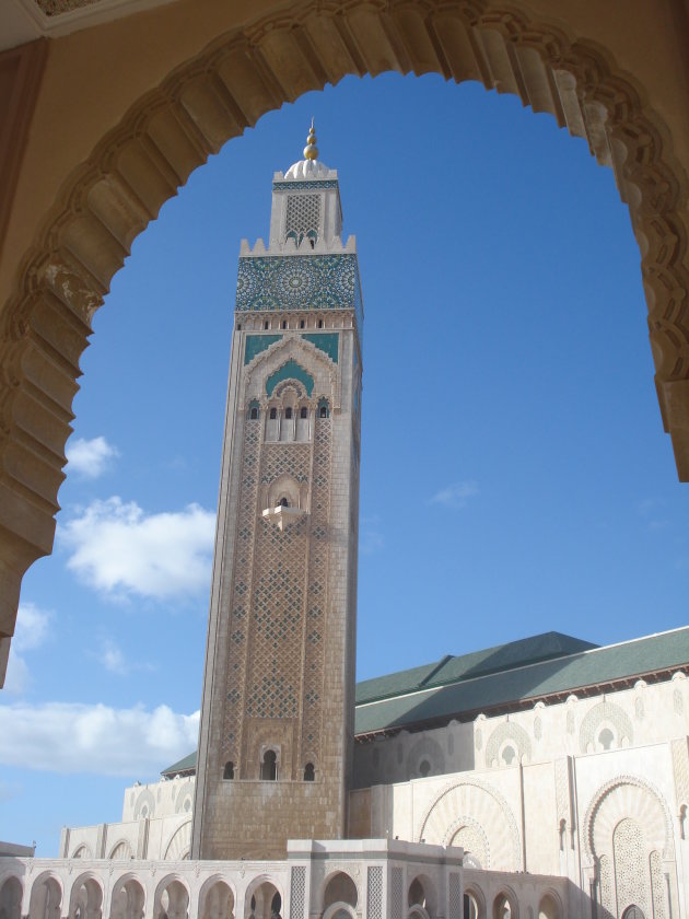 Minaret Hassan II Moskee