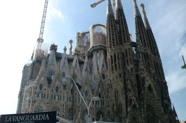 De kleuren van Sagrada Familia