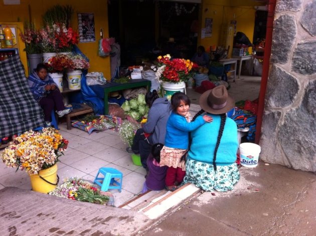 Lokaal marktje Moyobamba